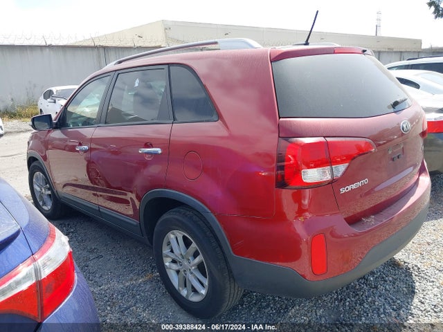 KIA SORENTO LX 2015 5XYKT4A67FG645127 Image 3
