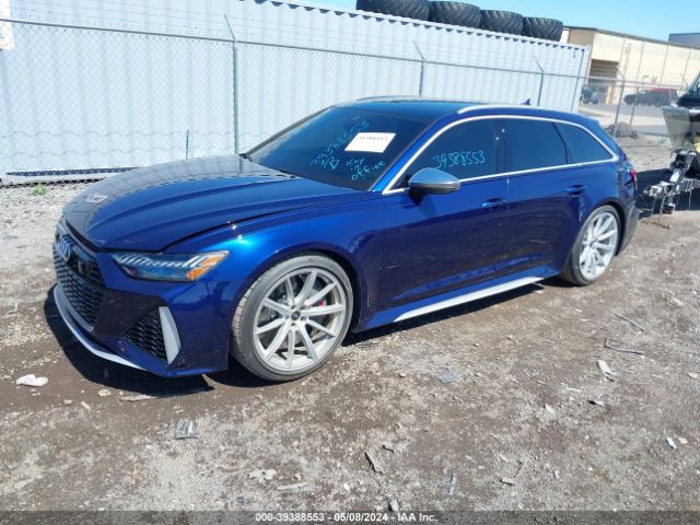 2021 AUDI RS 6 AVANT WUA1CBF2XMN903963 Photo 1