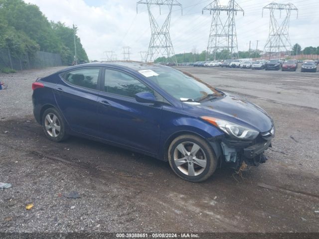 Auction sale of the 2013 Hyundai Elantra Gls, vin: 5NPDH4AE2DH436952, lot number: 39388651