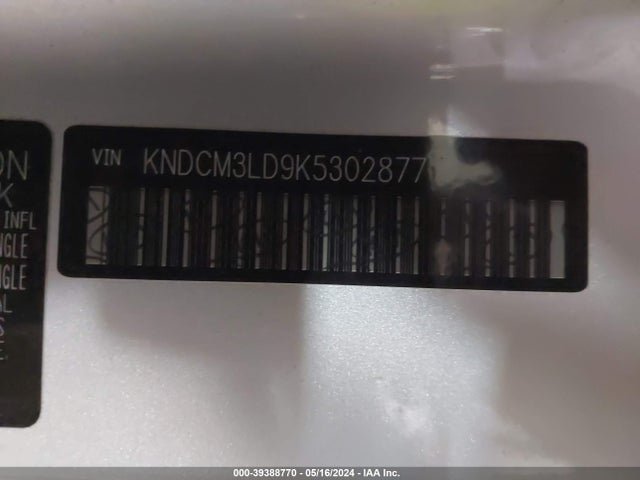 KIA Niro Plug-in Hybrid Lx 2019 KNDCM3LD9K5302877 Image 9