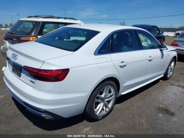 WAUDNAF40LN006324 Audi A4 Premium 45 Tfsi Quattro S Tronic