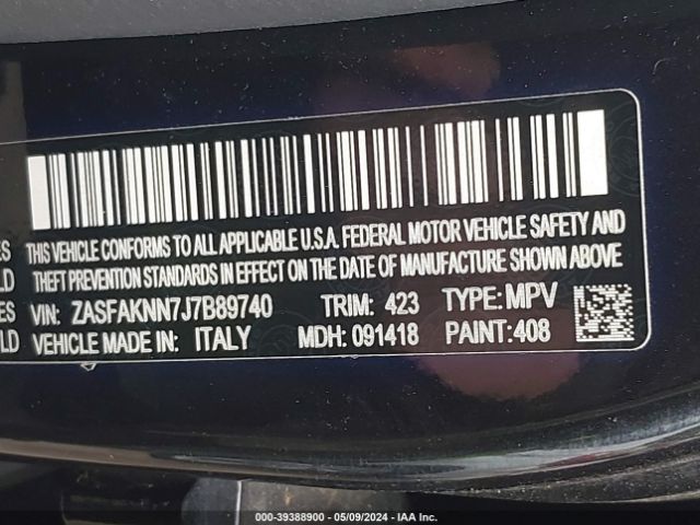 ZASFAKNN7J7B89740 Alfa Romeo Stelvio Ti Sport Awd