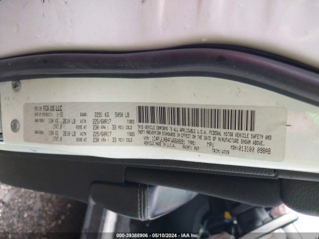 1C4PJLAB4FW660691 Jeep Cherokee Sport