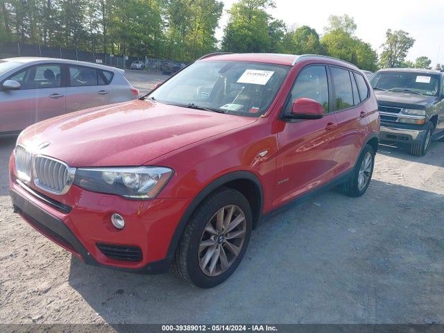 BMW X3 Xdrive28i 2016 5UXWX9C5XG0D79005 Image 2