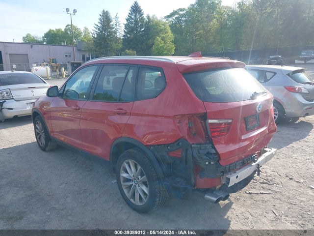 BMW X3 Xdrive28i 2016 5UXWX9C5XG0D79005 Image 3