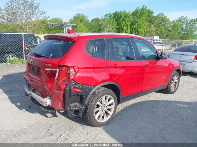 BMW X3 Xdrive28i 2016 5UXWX9C5XG0D79005 Image 4