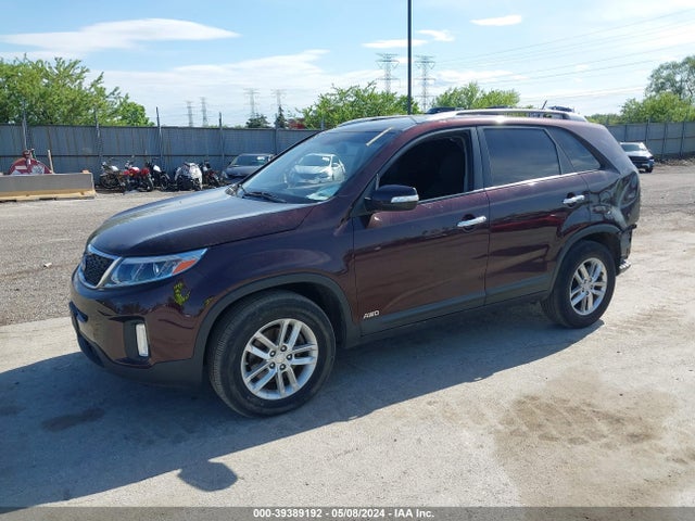 KIA SORENTO LX 2015 5XYKTDA78FG550729 Image 2