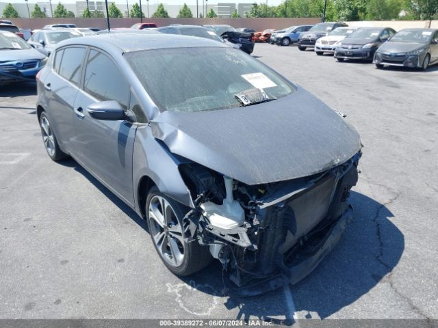 Продажа на аукционе авто 2016 Kia Forte Ex, vin: KNAFX5A83G5628782, номер лота: 39389272