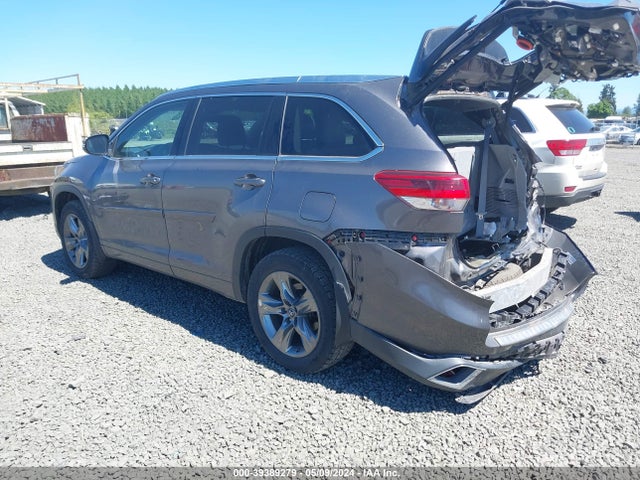 Toyota Highlander Limited Platinum 2017 5TDDZRFH5HS403702 Image 3