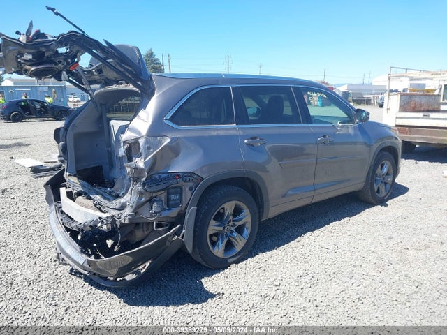 Toyota Highlander Limited Platinum 2017 5TDDZRFH5HS403702 Image 4