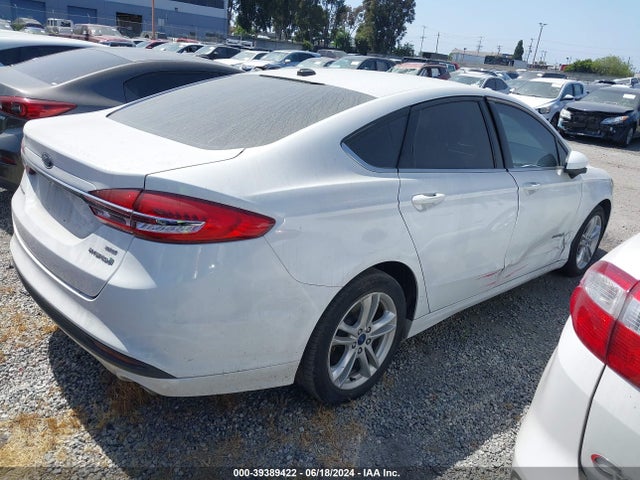 Ford Fusion Hybrid Se 2018 3FA6P0LU4JR177758 Image 4