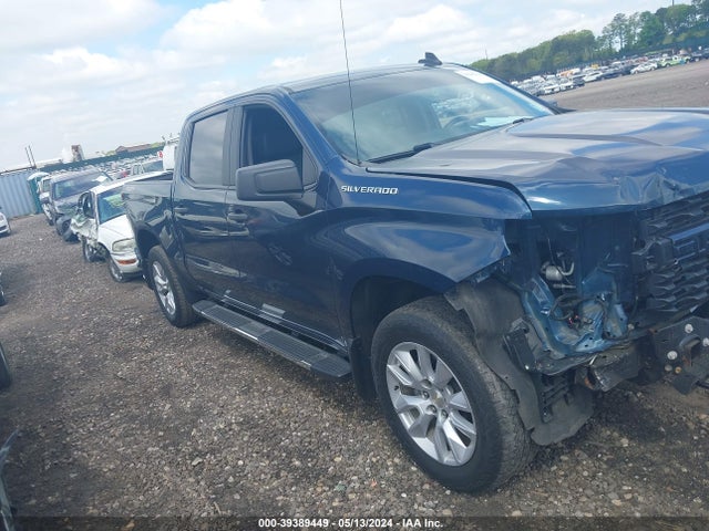 Chevrolet Silverado 1500 4wd  Short Bed Custom 2020 3GCPYBEH2LG452727 главное изображение