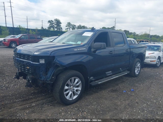 Chevrolet Silverado 1500 4wd  Short Bed Custom 2020 3GCPYBEH2LG452727 Image 2