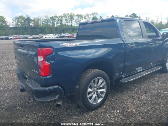 Chevrolet Silverado 1500 4wd  Short Bed Custom 2020 3GCPYBEH2LG452727 Image 4