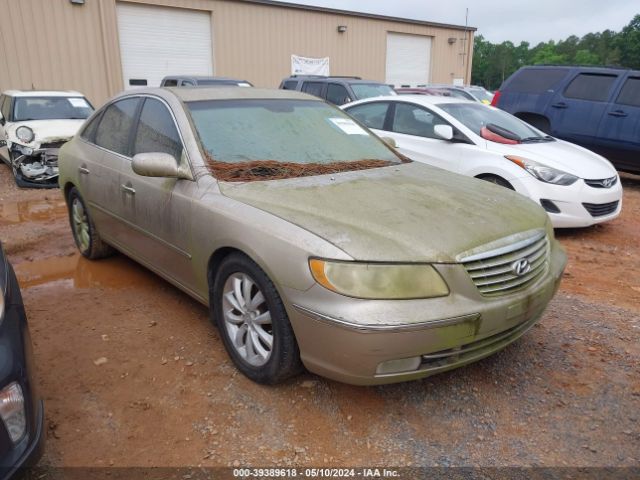 Auction sale of the 2007 Hyundai Azera Limited/se, vin: KMHFC46F27A190839, lot number: 39389618