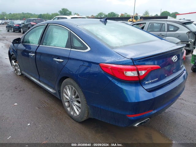 Hyundai Sonata Limited 2015 5NPE34AF1FH198462 Image 3
