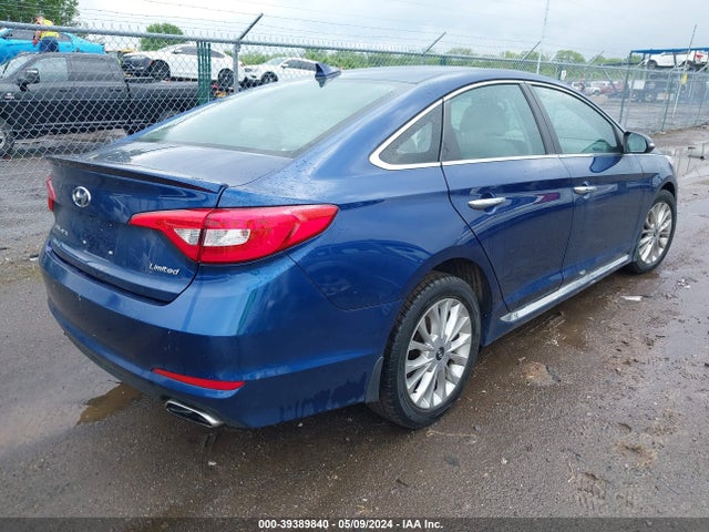 Hyundai Sonata Limited 2015 5NPE34AF1FH198462 Image 4