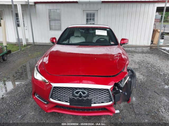 JN1FV7EL3HM701842 Infiniti Q60 3.0t Red Sport 400