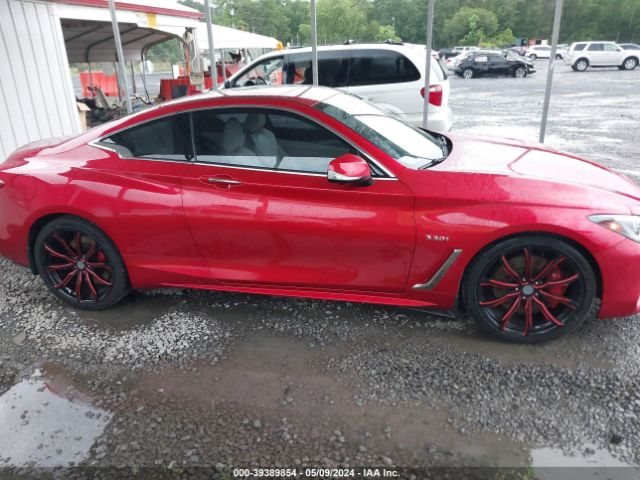 JN1FV7EL3HM701842 Infiniti Q60 3.0t Red Sport 400