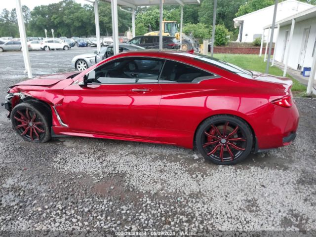 JN1FV7EL3HM701842 Infiniti Q60 3.0t Red Sport 400