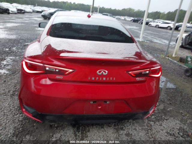 JN1FV7EL3HM701842 Infiniti Q60 3.0t Red Sport 400