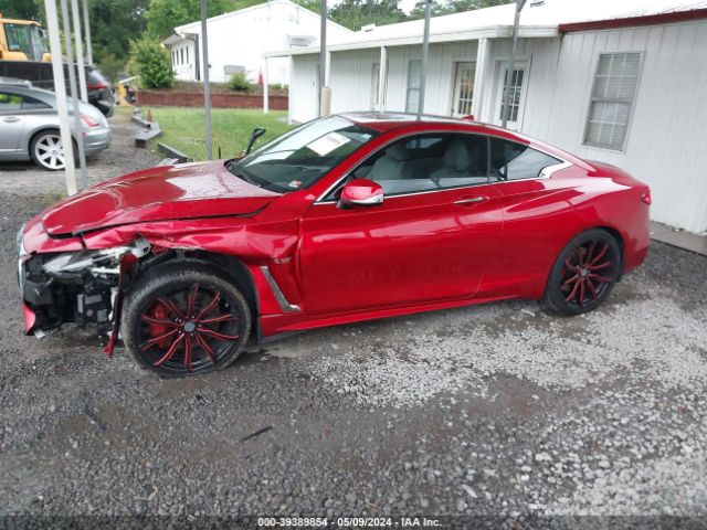 JN1FV7EL3HM701842 Infiniti Q60 3.0t Red Sport 400