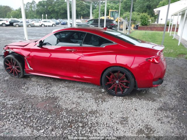 JN1FV7EL3HM701842 Infiniti Q60 3.0t Red Sport 400