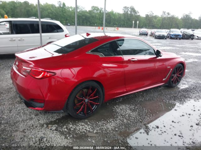 JN1FV7EL3HM701842 Infiniti Q60 3.0t Red Sport 400