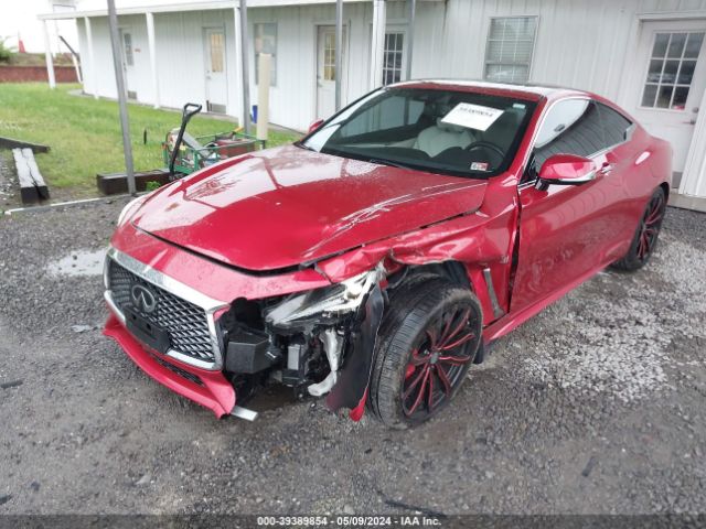 JN1FV7EL3HM701842 Infiniti Q60 3.0t Red Sport 400