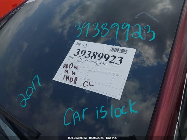 Chrysler 200 Limited Platinum 2017 1C3CCCAB8HN505941 Image 5