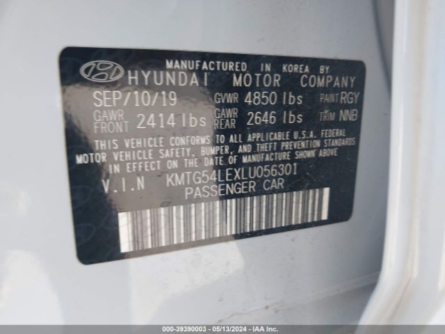 KMTG54LEXLU056301 Genesis G70 3.3t Rwd