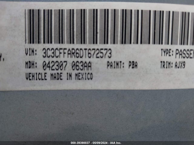 2013 FIAT 500 3C3CFFAR6DT672573 Photo 8