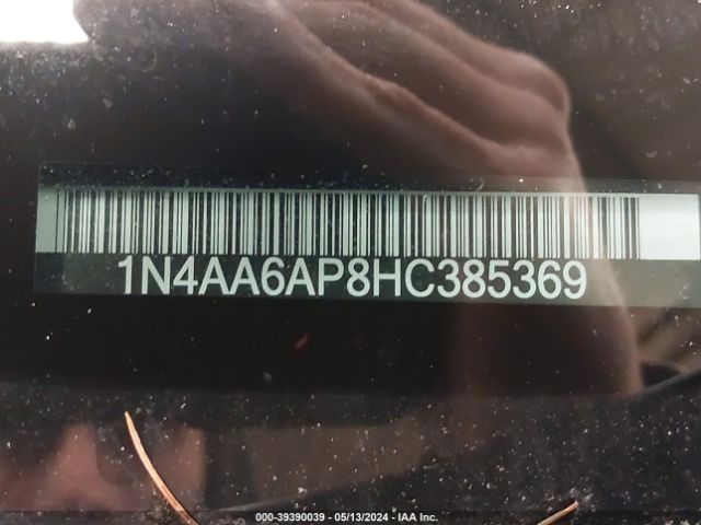 1N4AA6AP8HC385369 Nissan Maxima 3.5 Sr