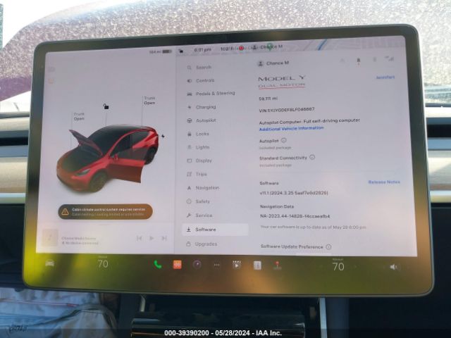 5YJYGDEF8LF046667 Tesla Model Y Long Range Dual Motor All-wheel Drive/performance Dual Motor All-wheel Drive