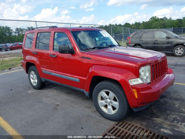 Auction sale of the 2009 Jeep Liberty Sport, vin: 1J8GN28K69W538948, lot number: 39390274