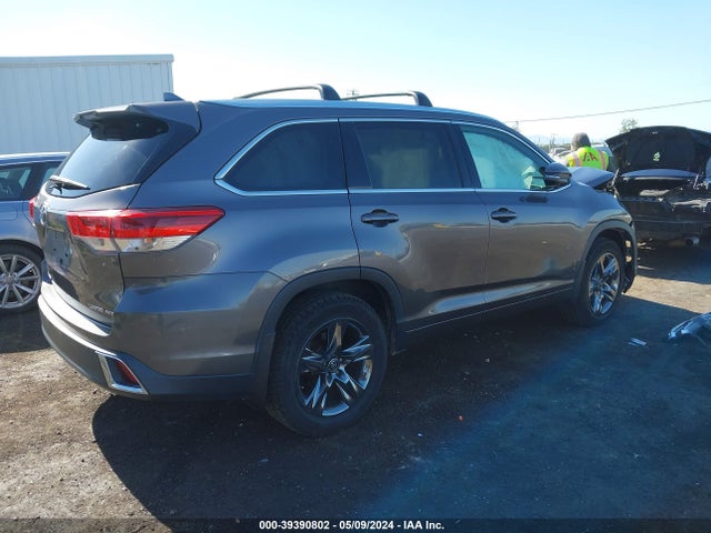 Toyota Highlander Limited Platinum 2018 5TDDZRFHXJS804054 Image 4