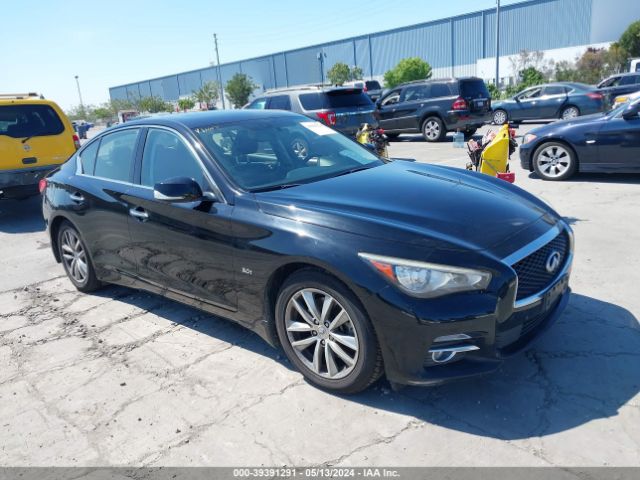 Auction sale of the 2017 Infiniti Q50 3.0t Premium, vin: JN1EV7AP4HM730559, lot number: 39391291