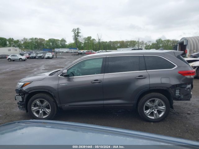 5TDDGRFH8HS030998 Toyota Highlander Hybrid Limited