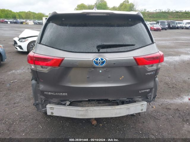 5TDDGRFH8HS030998 Toyota Highlander Hybrid Limited