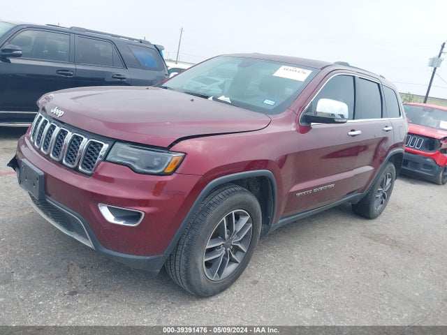 1C4RJEBG4KC643478 Jeep Grand Cherokee Limited 4x2