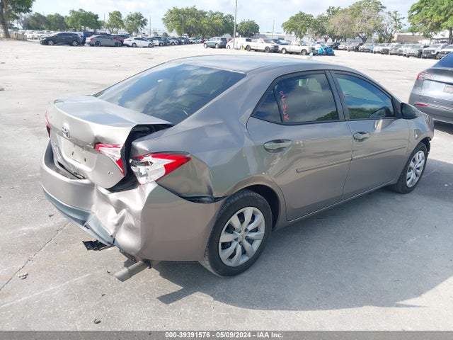 Toyota COROLLA LE 2016 2T1BURHE8GC565744 Image 4