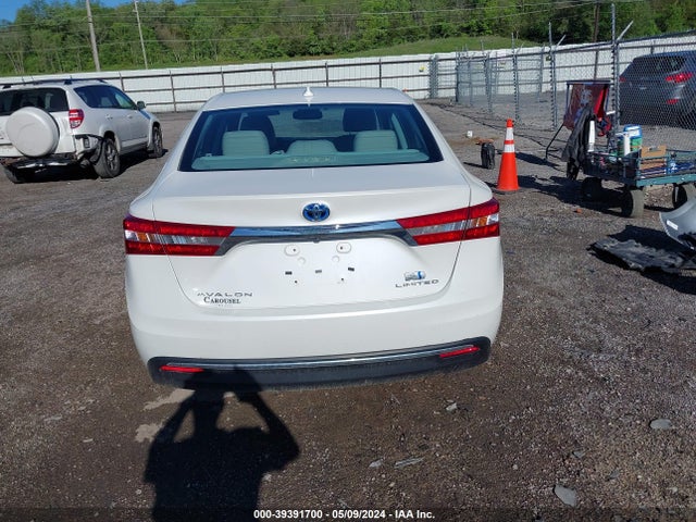Toyota Avalon Hybrid Limited 2014 4T1BD1EB8EU019663 Image 16