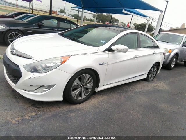 Hyundai Sonata Hybrid Limited 2014 KMHEC4A48EA112466 Image 2