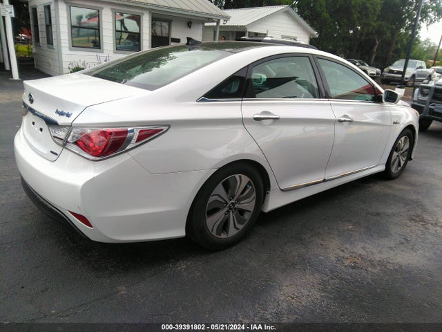 Hyundai Sonata Hybrid Limited 2014 KMHEC4A48EA112466 Image 4