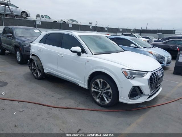 39391916 :رقم المزاد ، WA1EECF39M1118424 vin ، 2021 Audi Q3 Premium Plus 45 Tfsi S Line Quattro Tiptronic مزاد بيع