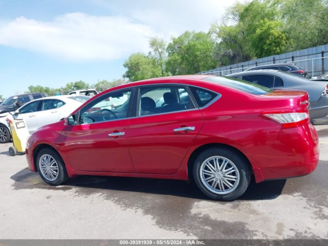 3N1AB7AP9EL637615 Nissan Sentra Fe+ S/fe+ Sv/s/sl/sr/sv