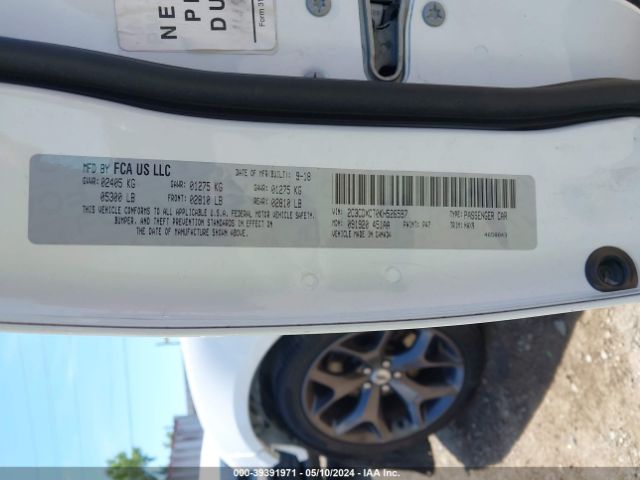 2C3CDXCT0KH526597 Dodge Charger R/t Rwd