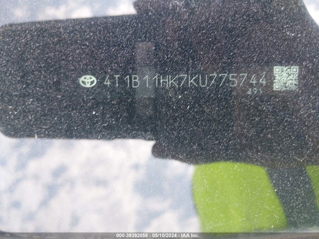 Toyota CAMRY LE 2019 4T1B11HK7KU775744 Image 9