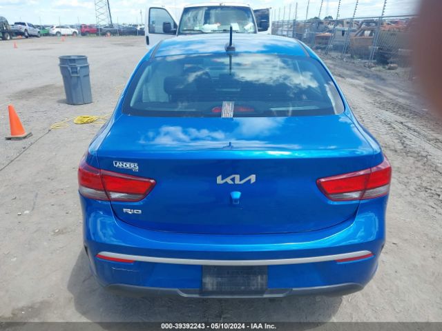 3KPA24AD7NE468782 KIA RIO S