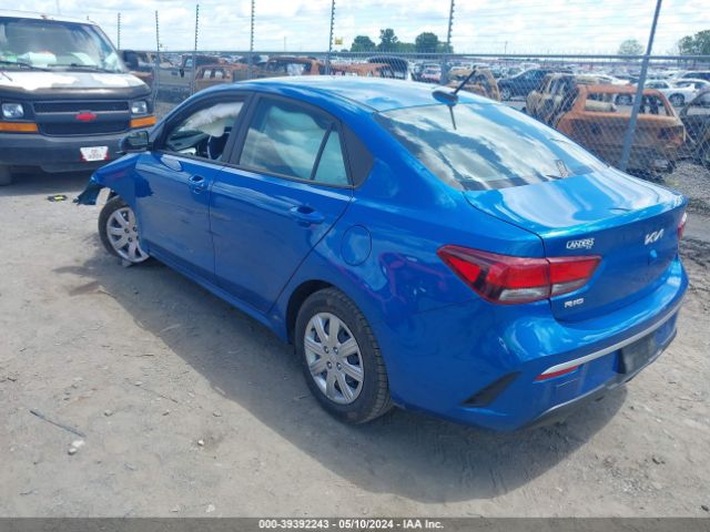 3KPA24AD7NE468782 KIA RIO S